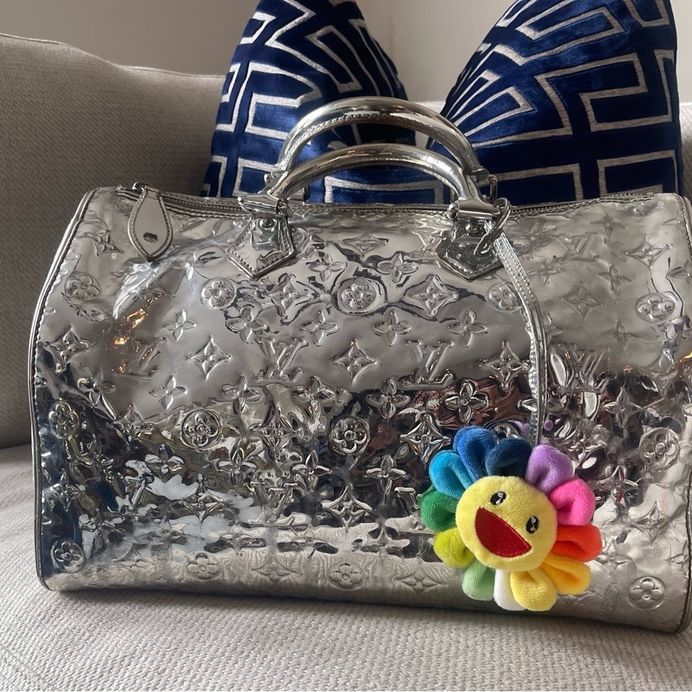 LOUIS VUITTON
Monogram Miroir Speedy 35 Silver